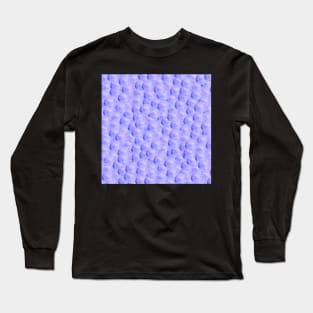 Fish Scales - aka when Photoshop goes rogue in periwinkle blue Long Sleeve T-Shirt
